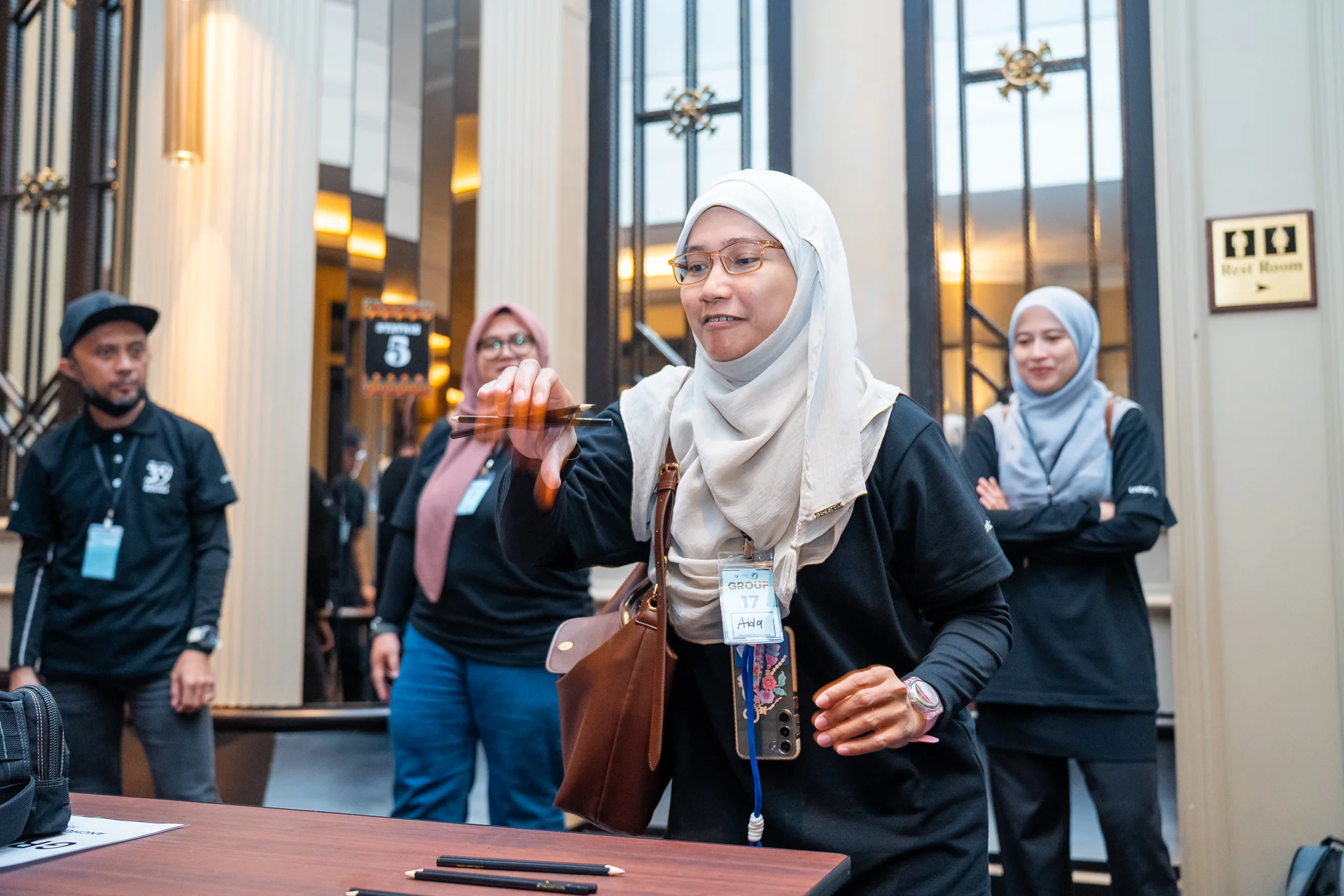 UNITAR team-building event
